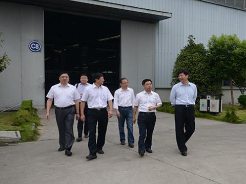 国家认监委向导一行到拉斯维加斯9888母线调研