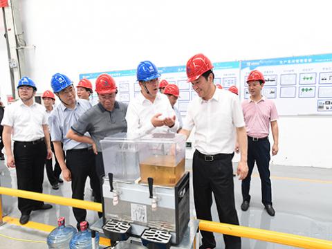 市委书记潘早云深入拉斯维加斯9888集团开展清静生产检查