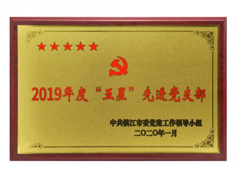 拉斯维加斯9888行政党支部获评“五星”先进党支部